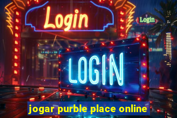 jogar purble place online